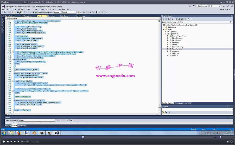 CryEngine3 C++ ̲½Ϸ̿Ƶ̳