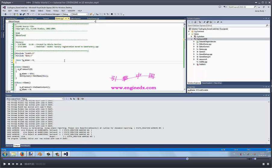 CryEngine3 C++ ̲½Ϸ̿Ƶ̳