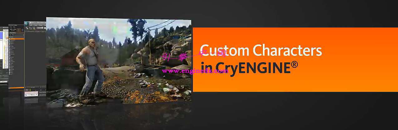 CryENGINEԶɫƵ̳Digital-Tutors Custom Characters in CryENGINE