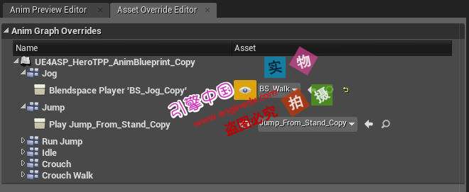 4ĵ-Animation Blueprint Override | Unreal Engine[4ĵ]