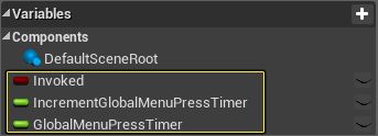 4ĵ-Samsung Gear VR Global Menu Blueprint Setup | Unreal Engine[4ĵ]