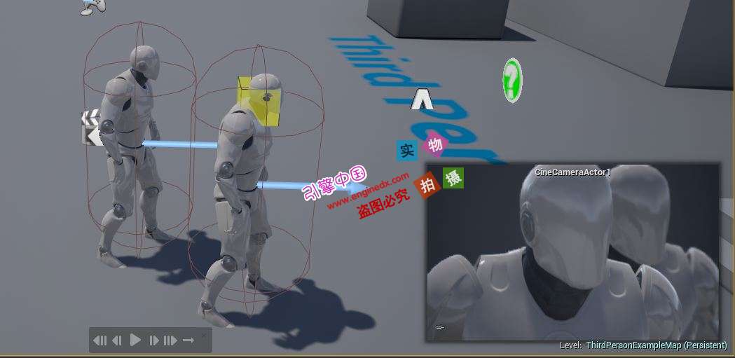 4ĵ-Using Cine Camera Actors | Unreal Engine[4ĵ]